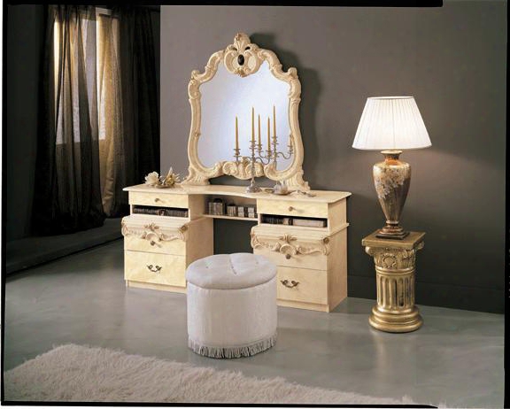 Barocco Collection I11462 Vanity Dresser In