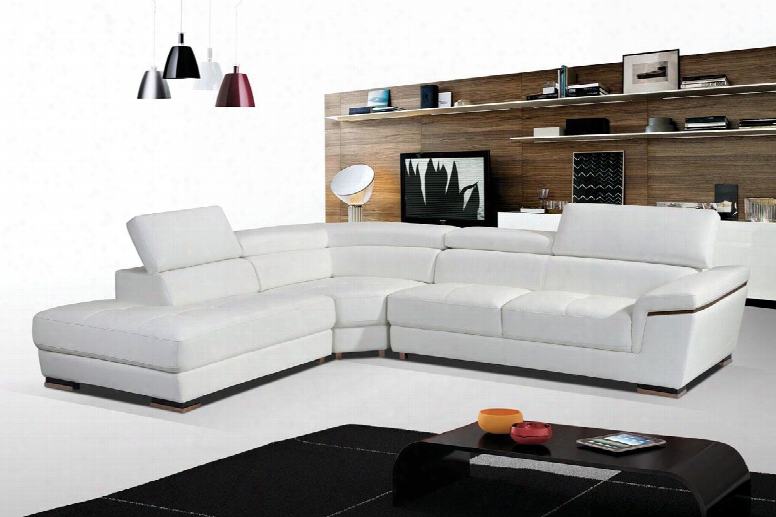 I17278 102.5-123.5" 2383 Sectional With Left Chase And Leather In