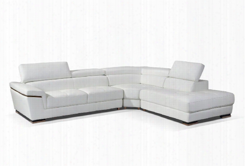 I17279 102.5-123.5" 2383 Sectional With Right Chase And Leather In