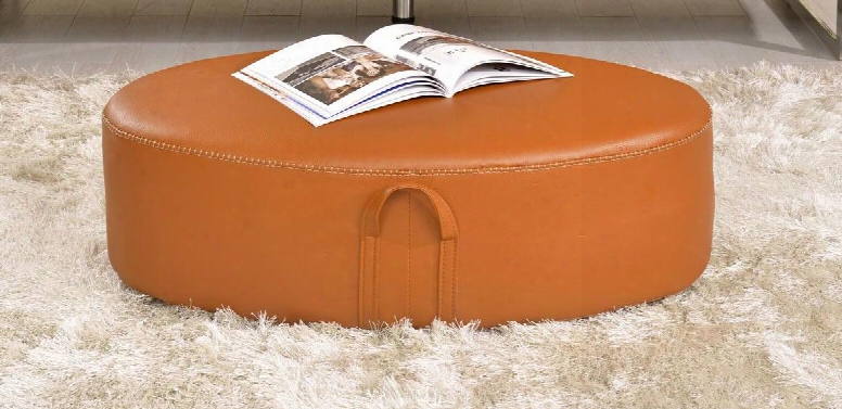 I17375 38" Ottoman With Leather In