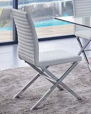 I17643 18" 85 Chairs With Metal Legs In