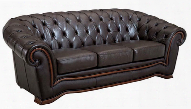 I2028 91" 262 Sofa With Leather In