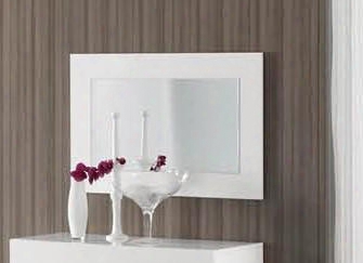 I4898 41" Mirror E-96 White Modern Bedrooms Dupen Furniture