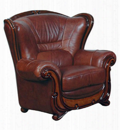 I6314 42" 100 Chair With Leather In