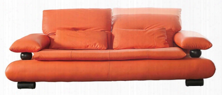 I903 87" 410 Sofa With Leather In