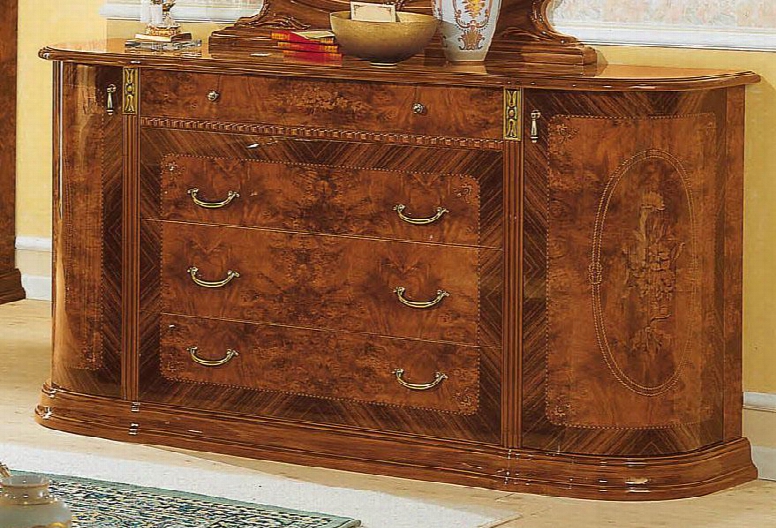 Milady Collection I430 67" Double Dresser In