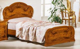 Milady Collection I434 79" Twin Size Bed In