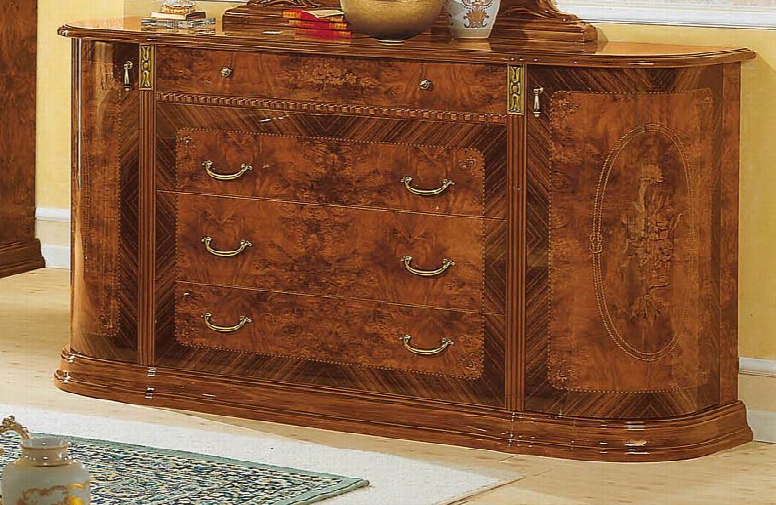 Milady Collection I537 67" Double Dresser In