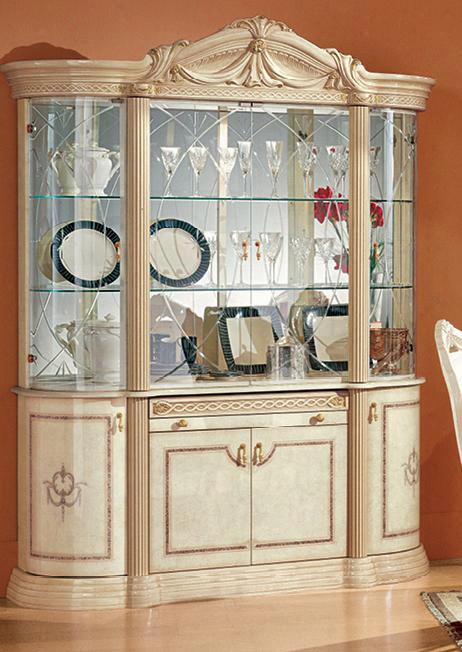 Rossella Collection I740 65" Rossella 4 Door China Cabinet In
