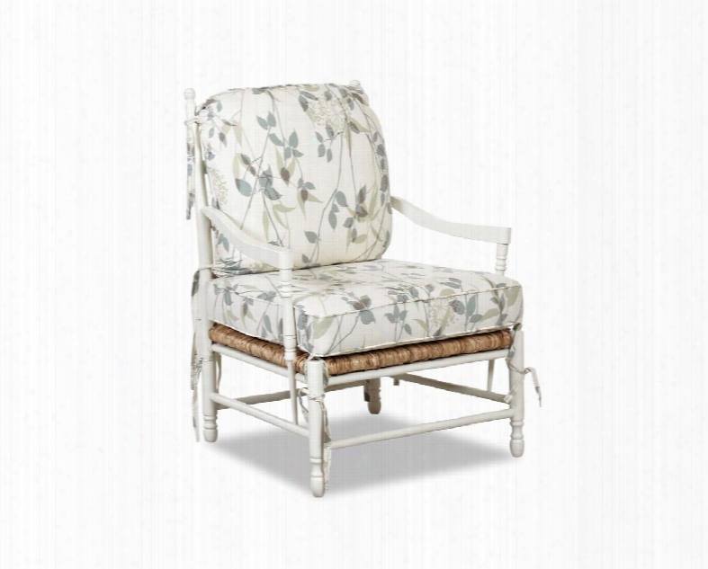 Verano Collection K300-oc-ps 30" Occasional Seat Of Justice With Wood Frame Turned Spindle Legs And Cotton Fabric Upholstery In Plumes