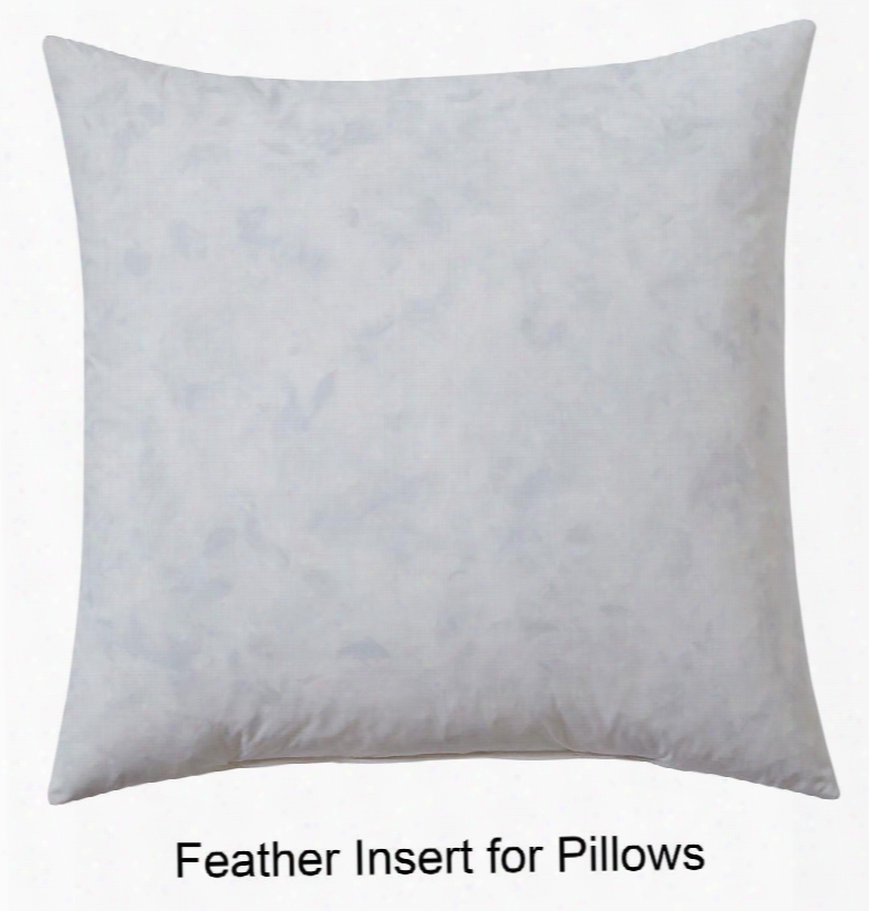 A1000267p Single 24" X 24" Feather-fill Pillow Insert In