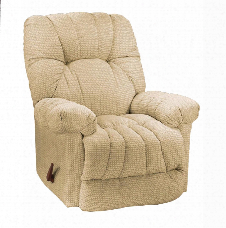 Conen Collection 9mw97-21379 Rocker Recliner With Plush Padded Arms Chenille Cover In Foam