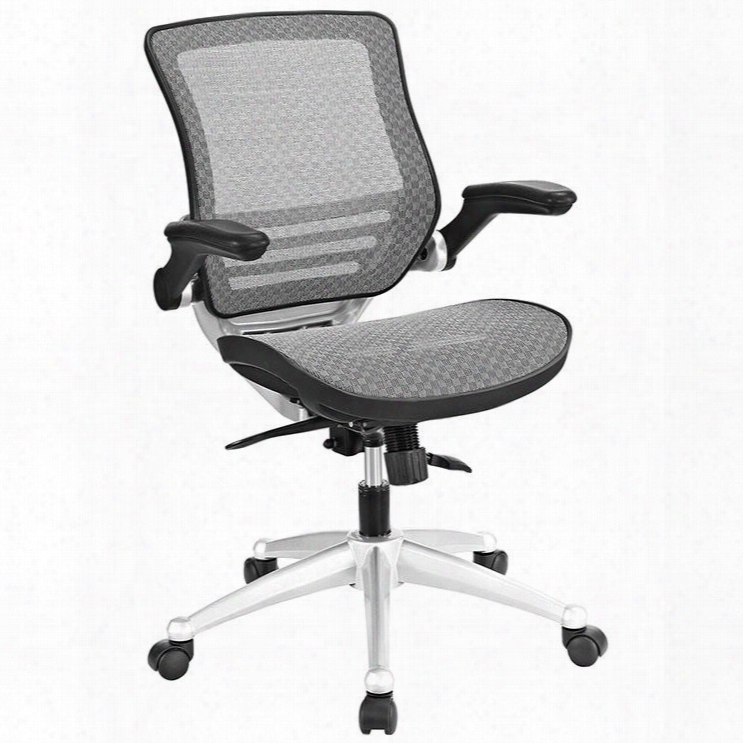 Eei-2064-gry Edge All Mesh Office Chair In