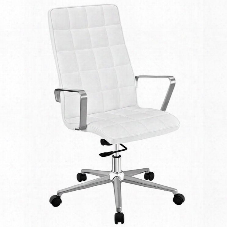 Eei-2126-whi Tile Highback Office Chair In