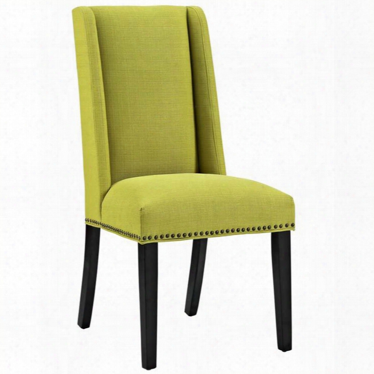 Eei-2233-whe Baron Fabric Dining Chair In