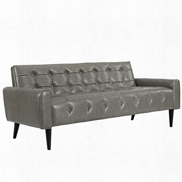 Eei-2457-gry Delve Vinyl Sofa Ni