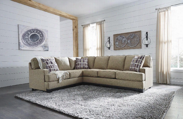 Larkhaven Collection 819024867 116" Sectional Sofa With Left Arm Facing Sofa With Corner Wedge And Rright Arm Facing Sofa In