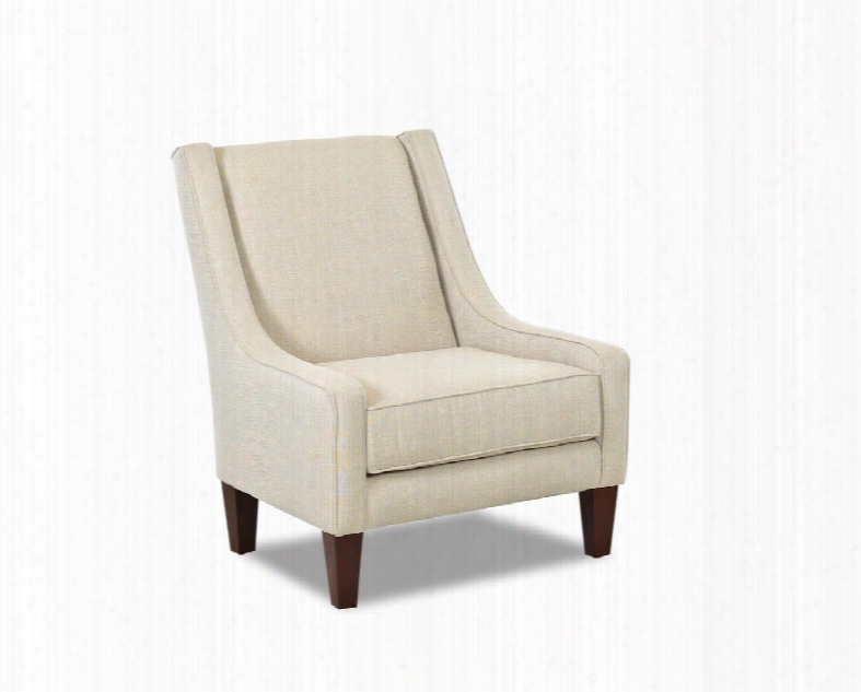 Matrix Collection 11500-c-hf 32" Armchair With Tapered Legs Piped Stitching And Polyester Fabric Upholstery In Hilo