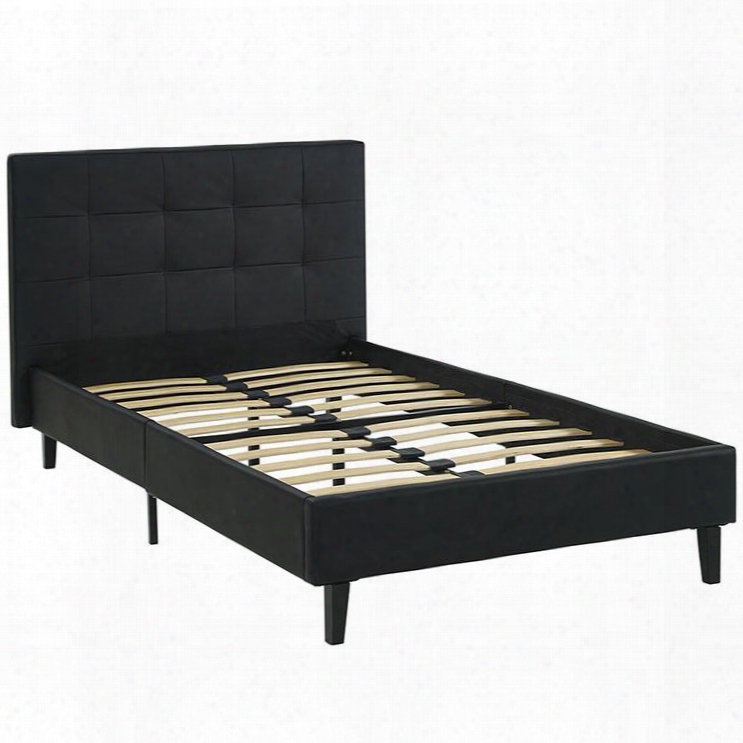Mod-5421-blk Linnea Twin Bed In