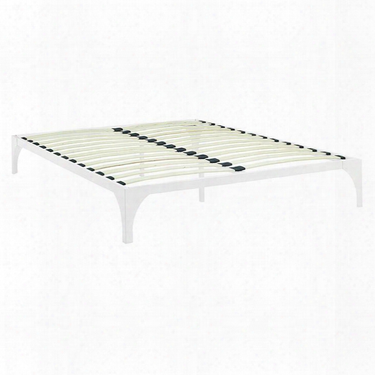 Mod-5433-whi Ollie King Bed Frame In