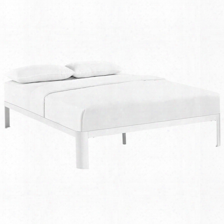 Mod-5470-whi Corinne King Bed Frame In