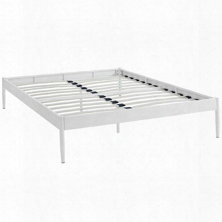 Mod-5474-whi Elsie Queen Bed Frame In