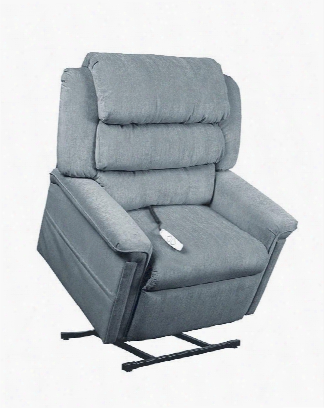 Perfecta Nm1450-ast-a1a 39" Power Recliner Lift Chair With 3-position Mechanism Chaise Pad Seating And Sinuous Spring With Foam Seat In