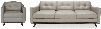 Monika Collection 35903MS1308SC 2-Piece Living Room Set with Sofa and Chair in