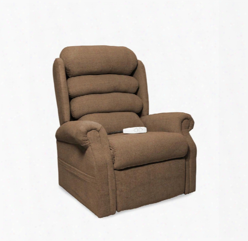 Stellar Nm1950-ecy-a11 35" Power Recliner Lift Chair With 3 Position Mechanism Single Motor And Sinuous Spring And Foam Seat In