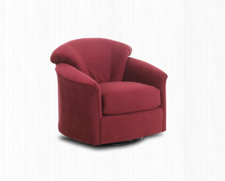 Swivel Collection 12-swgl-bb 34" Chair With Glider Swivel Tight Back And Polyester Fabric Upholstery In Belsire