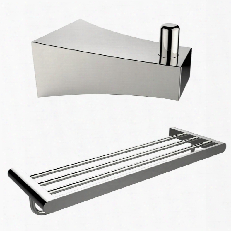 Ai-13296 Multi-rod Towel Rack And Robe Hook Accessory