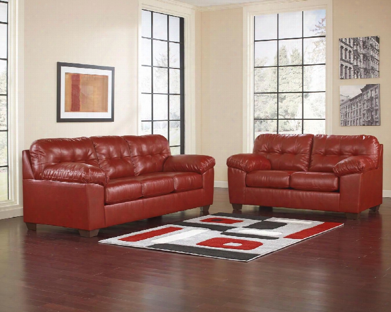 Alliston Collection 20100sl 2-piece Living Room Set With Sofa And Loveseat In