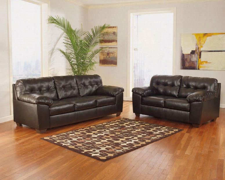 Alliston Collection 20101sl 2-piece Living Room Set With Sofa And Loveseat In