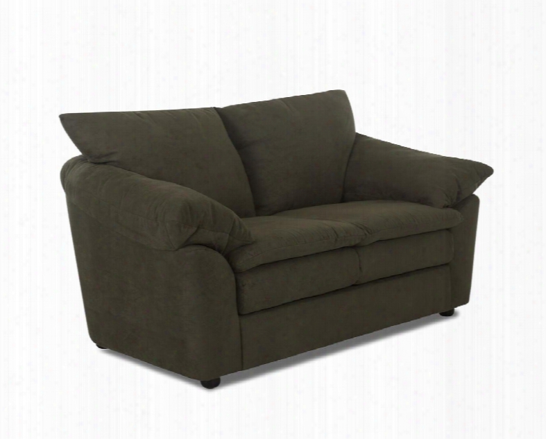 Heights E13-ls-ls 73" Loveseat With Padded Pillow Ars And Pillow Top Seating In Libre