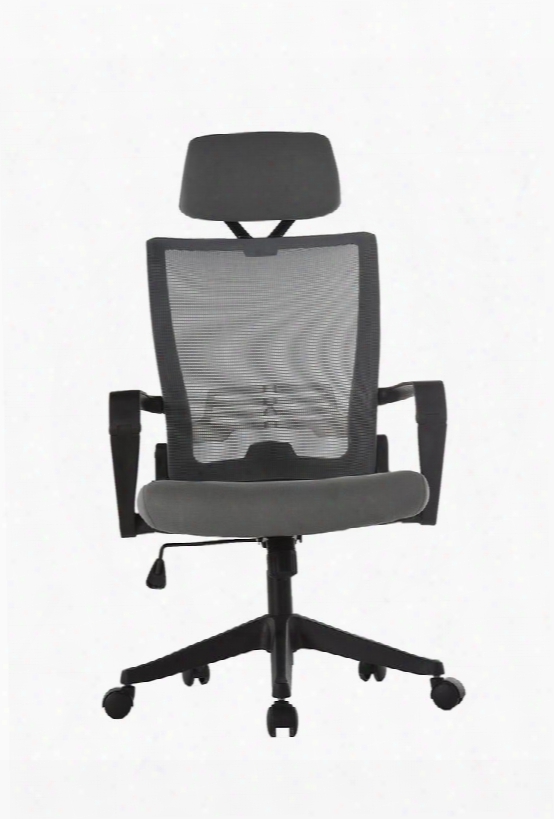 In14gy 40" Mesh Back Office Adjustable Chair With Adjustable Head Rest 90 Degree Back To Front Tilting And Patented Folding Function In