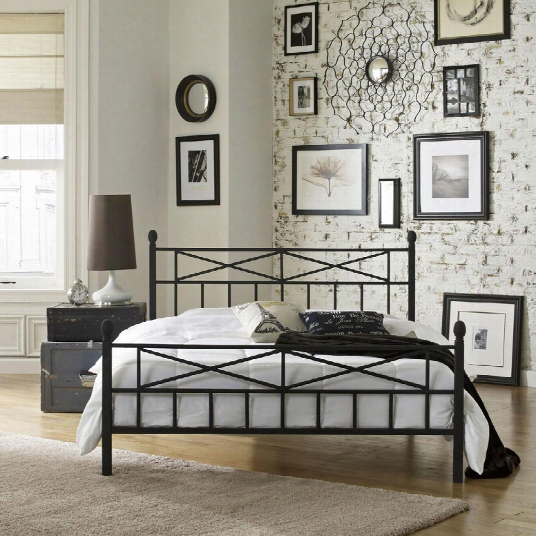 Lafayette Collection Mfp01453tw Twin Size Platform Bed With Metal Frame And Modern Style In