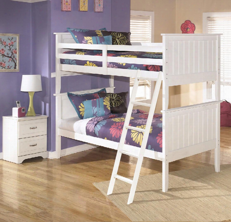 Lulu Twin Bedroom Set With Bunk Bed And Nightstand In