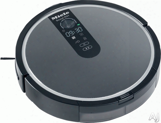 Miele 41jql005usa Rx1 Scout Robotic Vacuum Cleaner With Smart Navigation, Triple Cleaning System, Non-stop Power, Furniture Protection System, Auto Mode, Spot Mode, Corner Mode, Turbo Mode, Remote Control And Timer