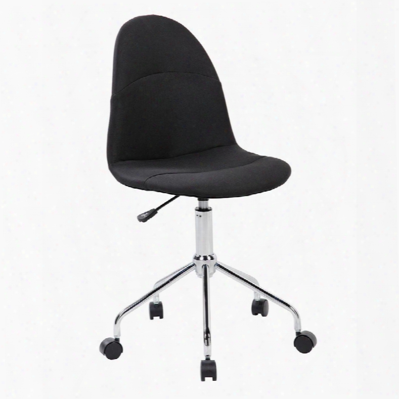 Rta-k461-bk Techni Mobili Armless Task Chair. Color: