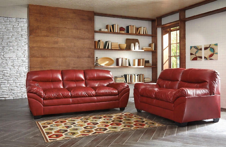 Tassler Durablend Collection 46500sl 2-piece Living Room Set With Sofa And Loveseat In