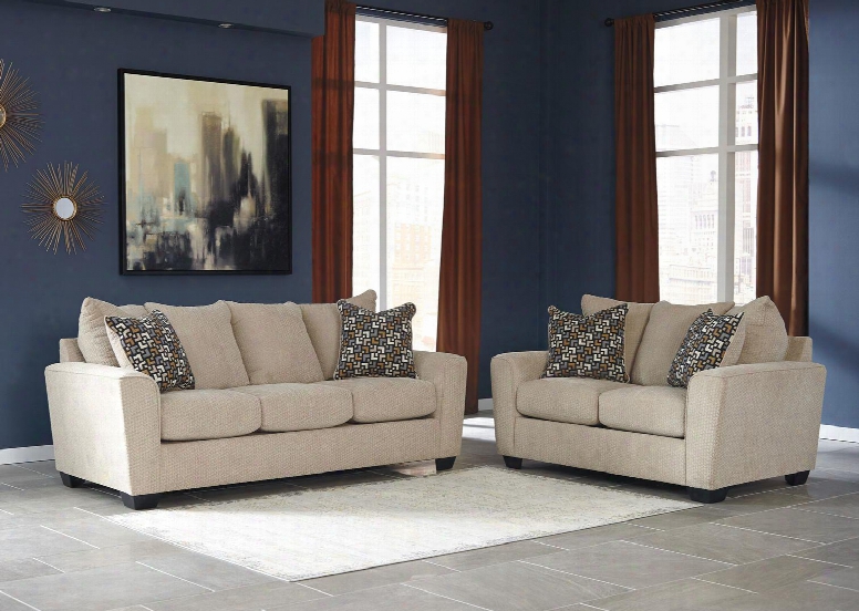 Wixon Collection 57003sl 2-piece Living Room Set With Sofa And Loveseat Ib