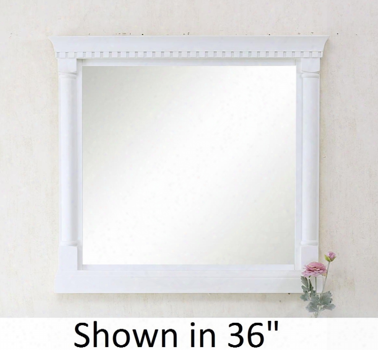 Wlf6036-48w-m 48" Matt Mirror Made With Mdf And Glass In