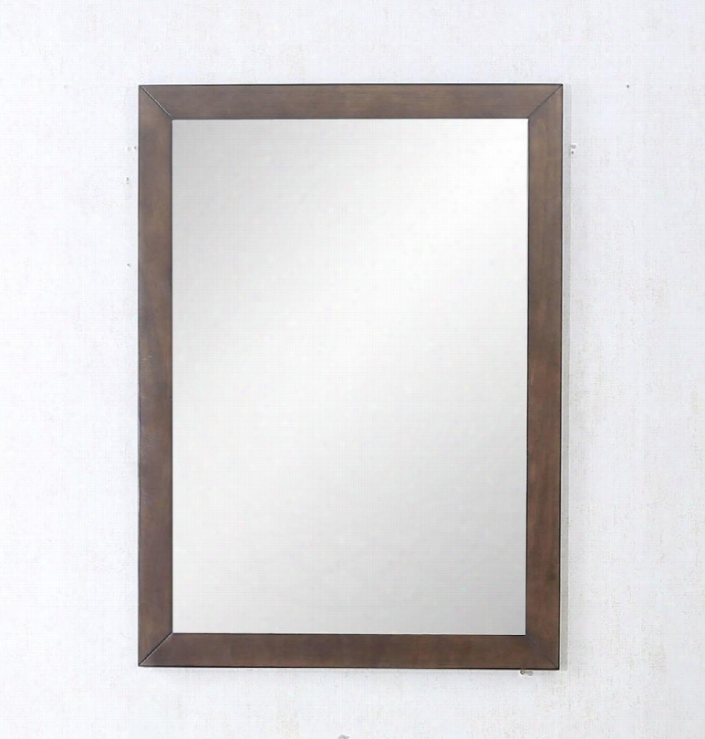 Wlf7040-24-m 24" Mirror Made With Mdf And Glas5 In Anntique