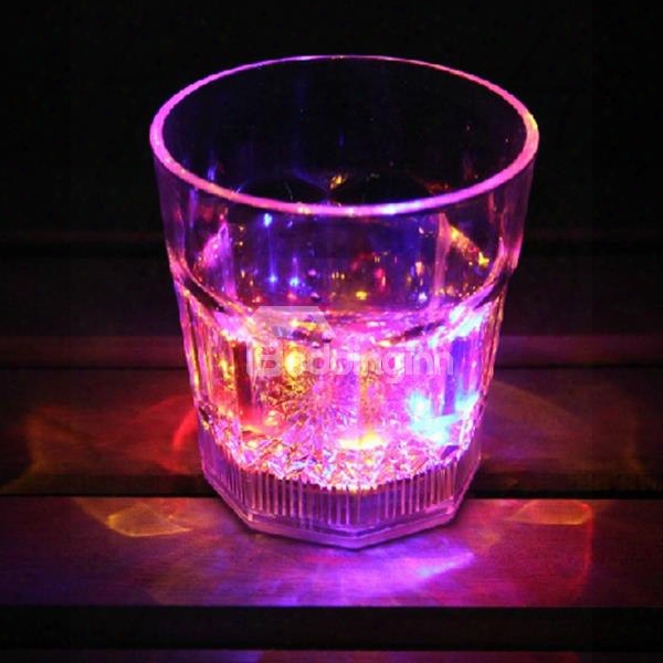 Cool Dazzle Colorrful Led Luminous Cocktail Acrylic Glass/party Cup