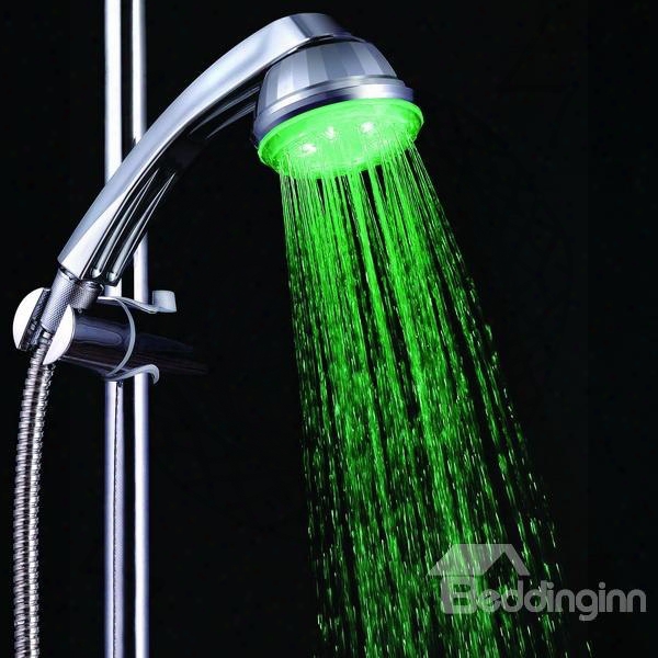 High Quality Three Colors Shower Faucet Changing Color By Temperature