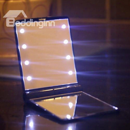 New Arrival Amazing Beautiful Lady Essentials Led Lightening Make-up Mirror