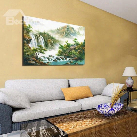 New Arrival Beautiful Landscape Scen Ery Print Cross Film Wall Art Prints