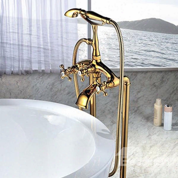 New Arrival High Quality Gold Bathtub Faucet