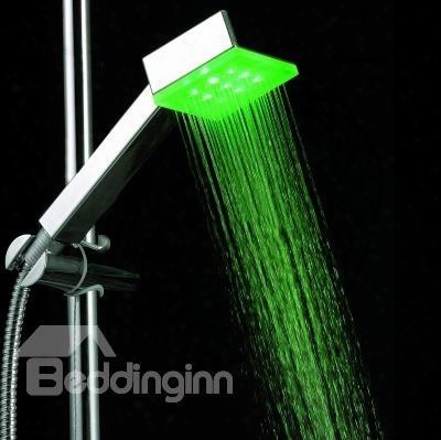 New Arrival High Quality Led Temperature Control Handhold Shower Head