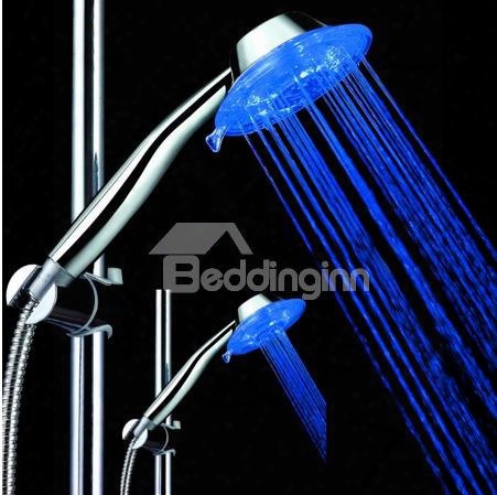 New Arrival Modern Style Color Changing Led Hanldhold Shower Head